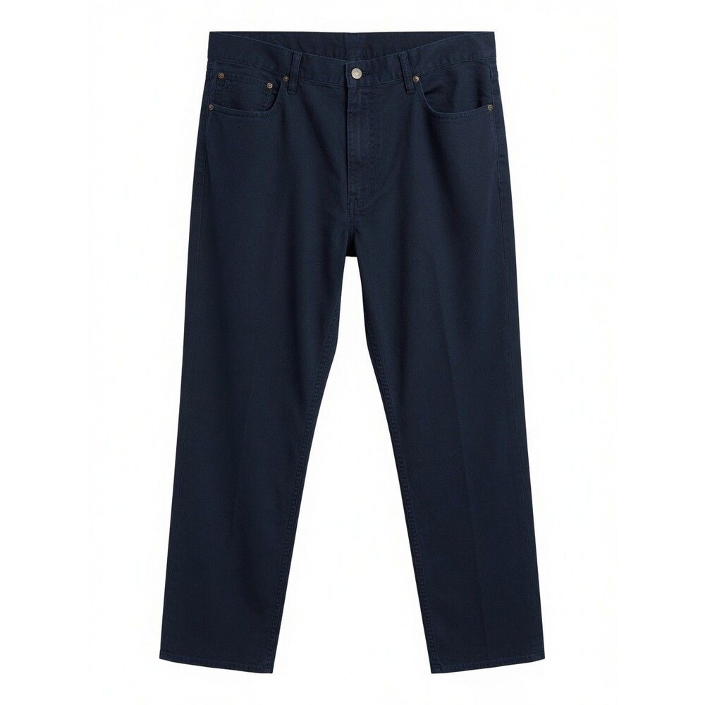 Ralph Lauren Polo 650 Straight Leg Chino Pants Mens 40x30 Navy Blue Cotton EUC